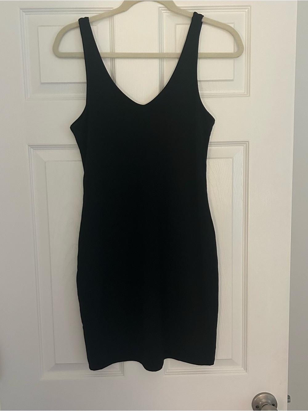 Z Supply Black Sleeveless V-Neck Mini Dress